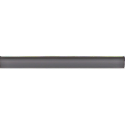 Hamptons 6 in. L x 0.5 in. W Glass Bullnose Tile Trim