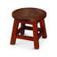 Tabouret élégant en bois de cerisier - Pièce de décoration moderne avec élément décoratif en cerisier d'extérieur-131145139