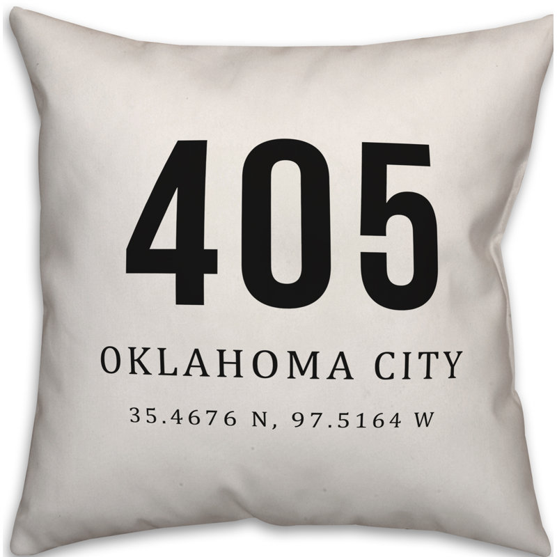Outdoor Reversible Throw Pillow