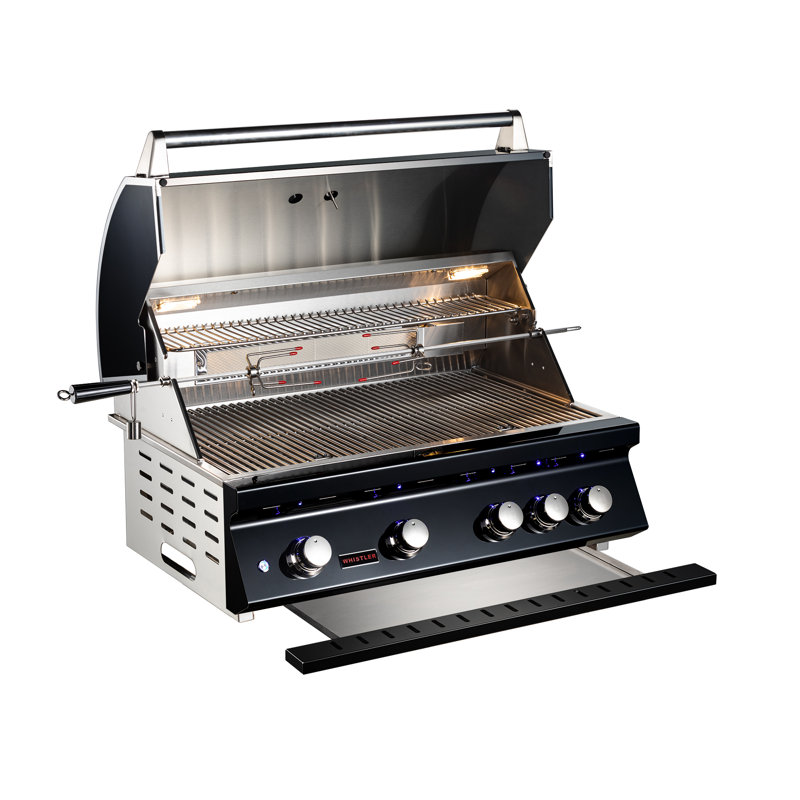 Whistler 4-Burner 75,000 BTU Built-In Infrared Natural Gas Grill
