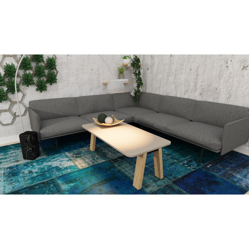 Maryellen Four Leg Coffee Table, Tortora