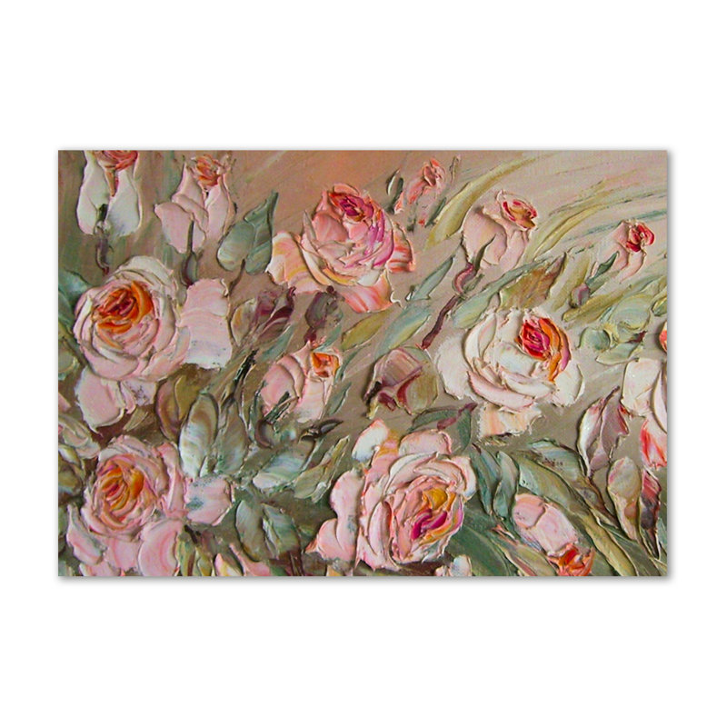 Roses - No Frame Print on Canvas