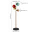 Lampe sur pied Opus à 4 lumières avec globe en verre doré