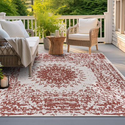 Tapis laminé orné