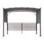 Fabric Whirlpool Pergola TITOV - 270cm x 300cm, grey