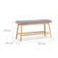 Det 3 Pair Shoe Storage Bench