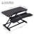 Borghese Adjustable Metal Base Computer Desk