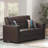 PrimeNest NimbusFlow Collection Upholstered Convertible Loveseat with Storage