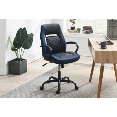 Chaise de bureau en similicuir