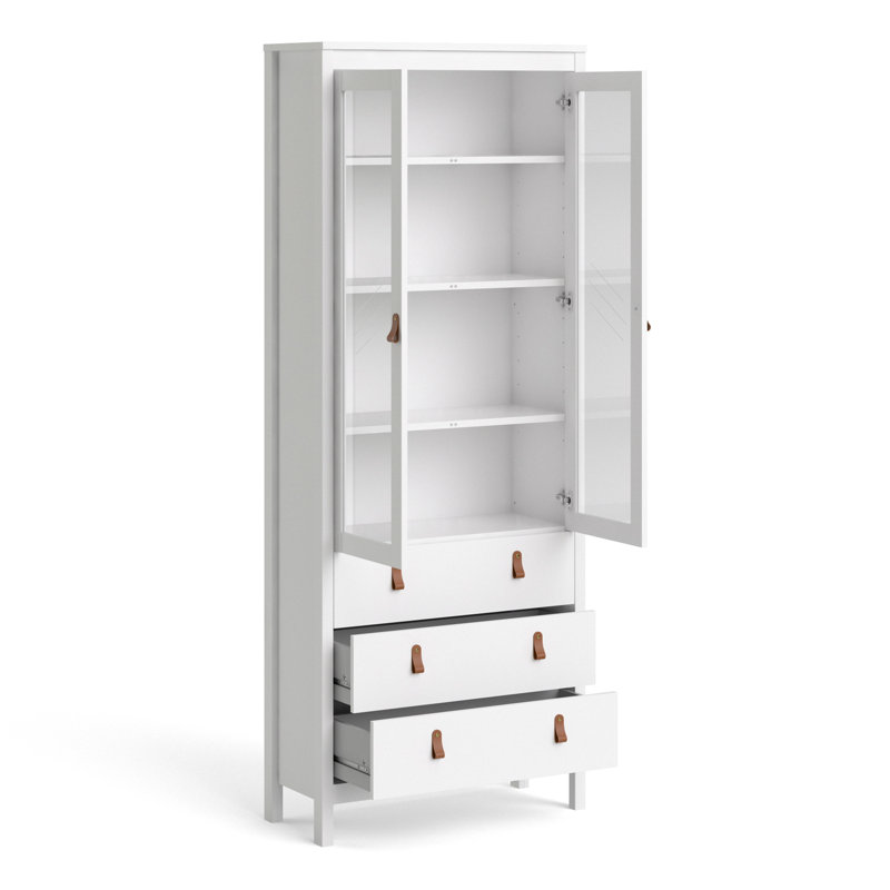 Cynteria Display Cabinet, White
