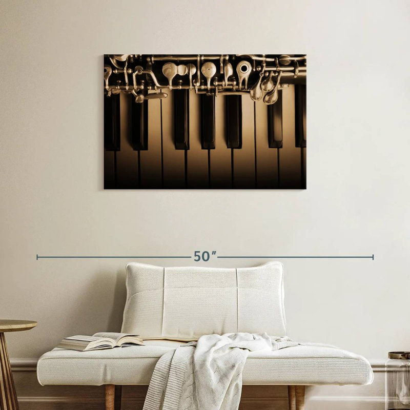 Abarca Oboe And Piano, 24" H x 36" W