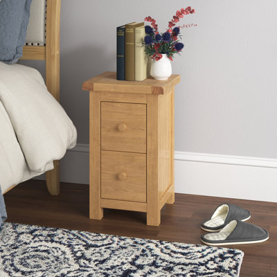 Pompey 35cm W Plywood / Laminate Board Bedside Table