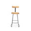 Alvada Counter Stool with Metal Frame-2106210992