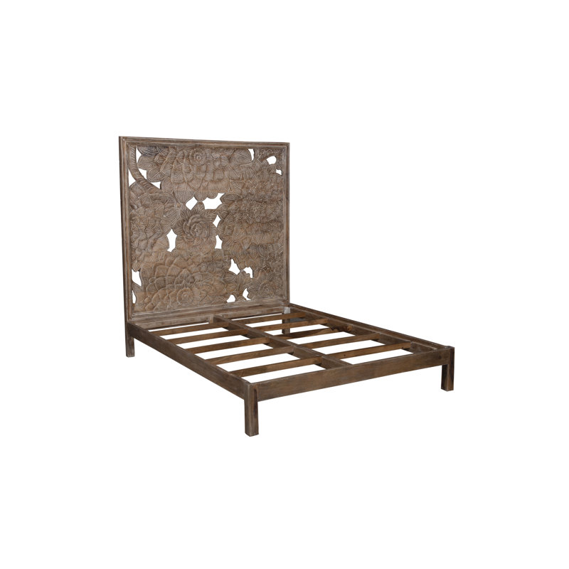 Solid Wood Platform Bed