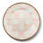 Rosy Check Appetizer Plates Set Of 4