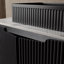 Meuble-lavabo à rayures 30 po avec lavabo, meuble de rangement autoportant avec 2 portes, lavabo en céramique et comptoir en pierre frittée Carrara-576869311-576869310