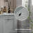 Tilt-Out Laundry Sorter Cabinet, Gray Bathroom Storage With Two Compartments - Ample Towel Storage, Construction, Water- Surface, Toppling Feature, Wall Mount Option, 30" W X 15.72" D 27.5" H Hamper