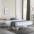 Queen Size Bed Frame, Heavy Duty Metal Bed Frame with Headboard & Footboard, Storage Space Platform Bed No Box Spring Need-207067319-256526378