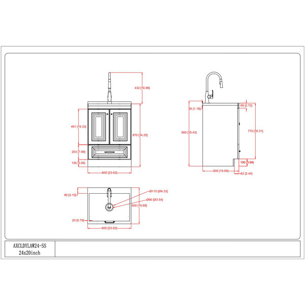 Dimensions du produit