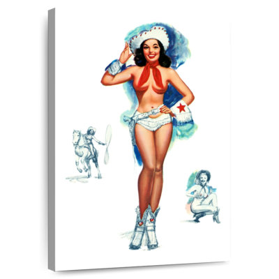 Cowgirl Pin-Up