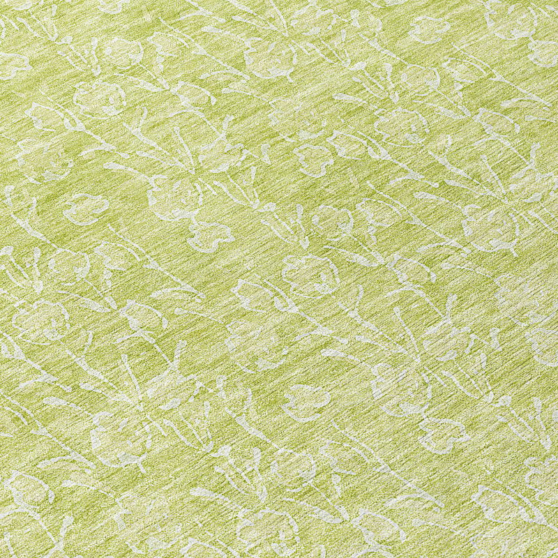Granier Washable Floral Indoor / Outdoor Rug, Rectangle 2'6" x 3'10"