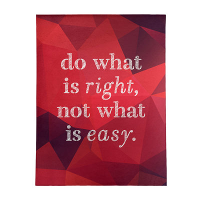 Quotes Chenille Indoor Rug