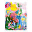 Tapis décoratif lavable à la machine à motif abstrait multicolore-326035550