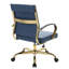 Fauteuil de bureau pivotant en cuir Naudain-132200685-58177232