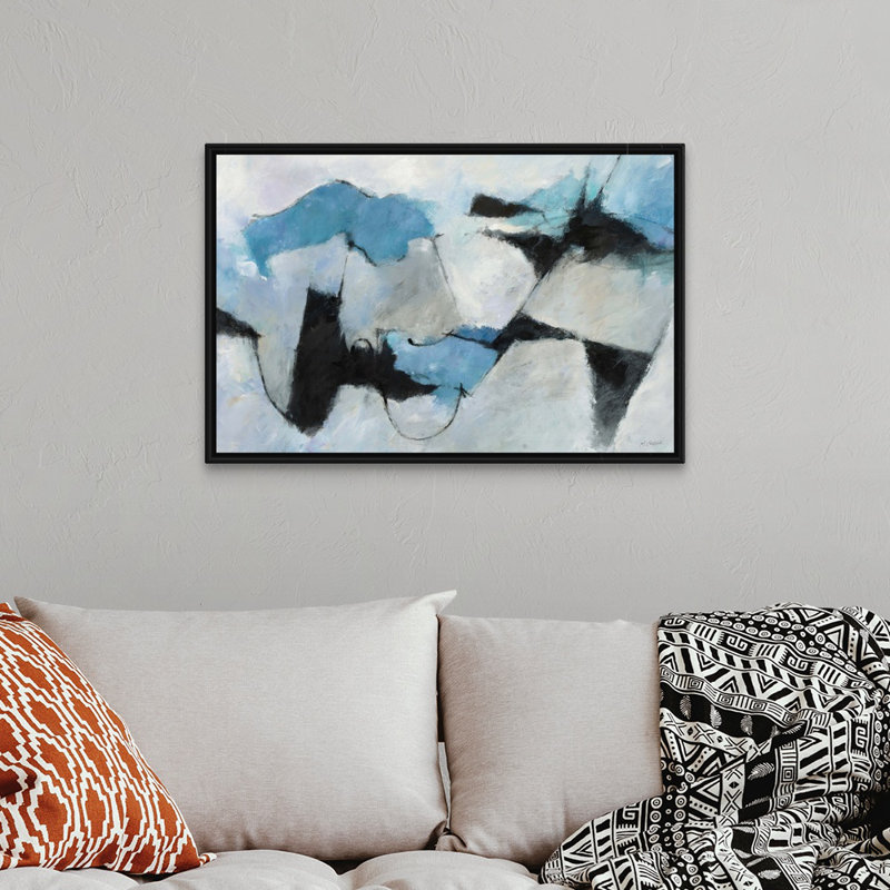 Print, 26" H x 38" W x 1.75" D, Black Framed
