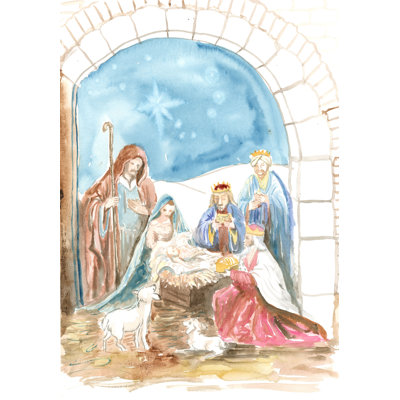 Nativity 13 - Wrapped Canvas Art Prints