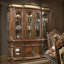 Villa Valencia Lighted China Cabinet-81841194