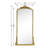 Cummons Stainless Steel Arch Mirror-1894180806-1979656813