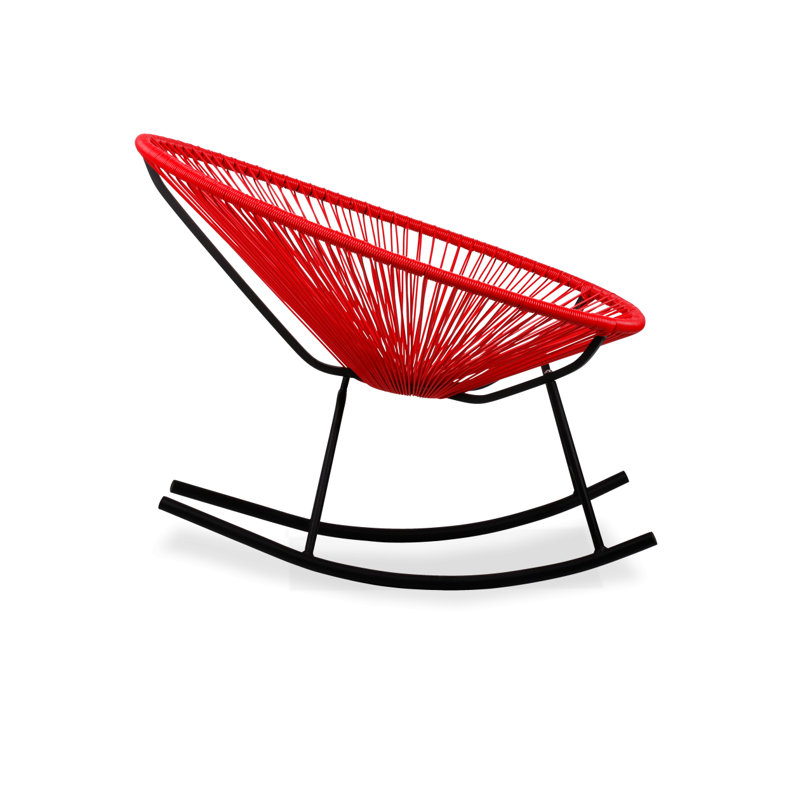 Chaise berçante Acapulco, Rouge