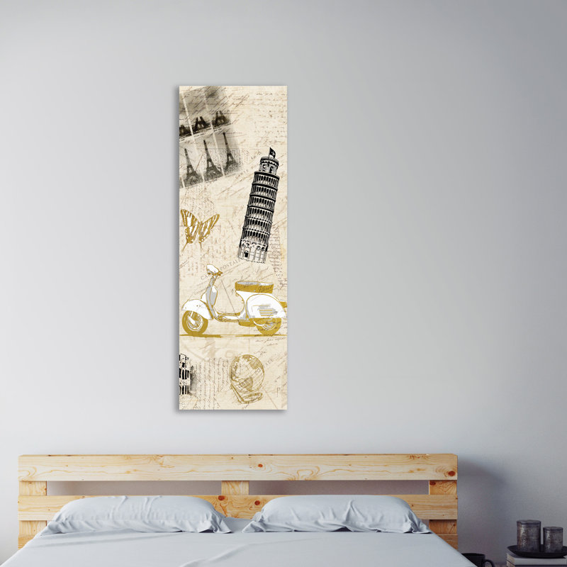 European Holiday 2 by Kimberly Allen - Wrapped Canvas Panoramic Print, 91cm H x 30cm W x 4cm D