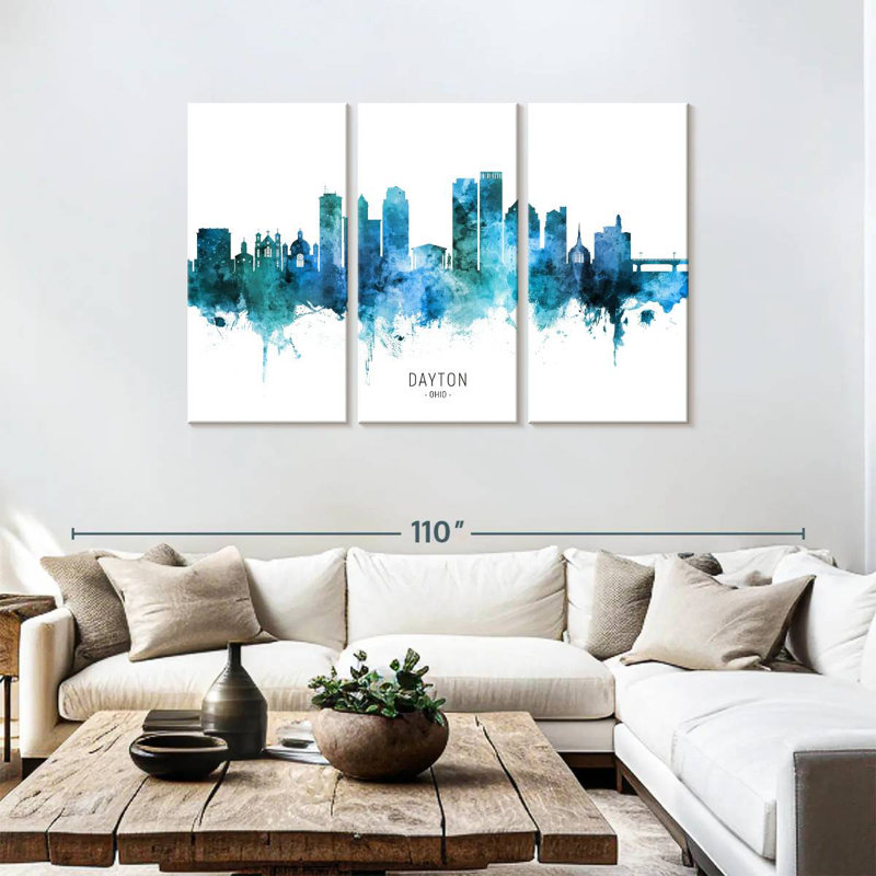 Dayton Ohio Skyline III