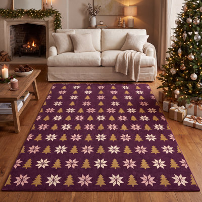 Tapis de Noël moderne Selge