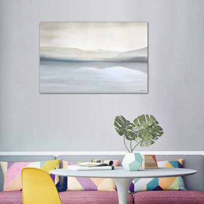 Lake Majesty - Wrapped Canvas Painting