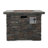 Square Mgo Fire Pit - 40000 Btu