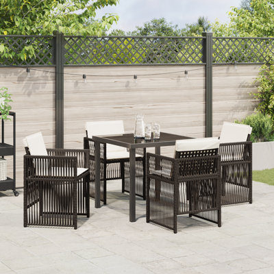 4 - Person Patio Dining Set Square Table
