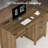 45" Modern Farmhouse Executive Desk-777713987