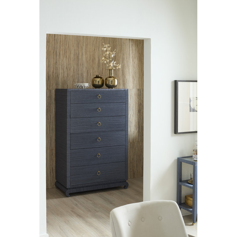 Ming 6 - Drawer Dresser, Flax Brown