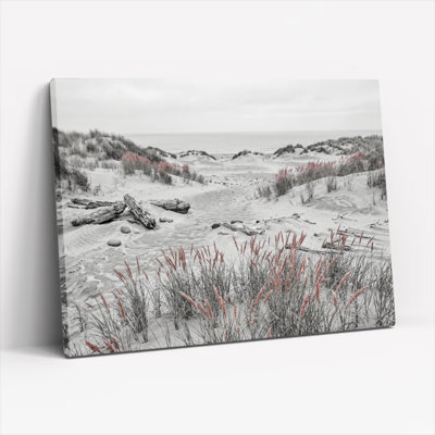 Ensemble de 1 tableau sur toile représentant des dunes du désert