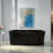 Freestanding Soaking Acrylic Curved Design Bathtub-100481070-94320105