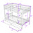 Wood Bunk Bed With 2 Drawers-1006383795-1006383796