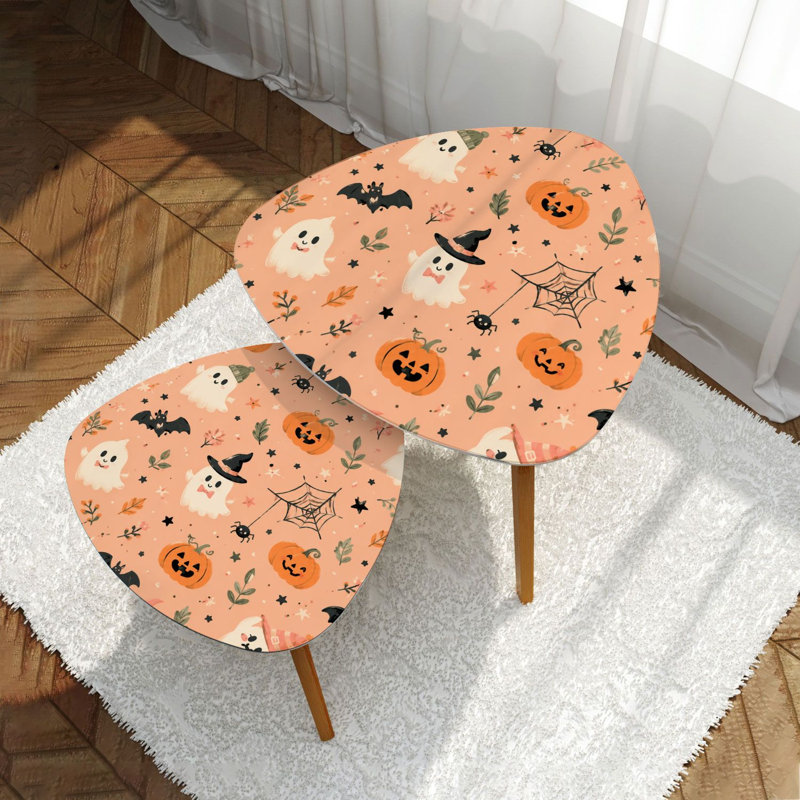 Ensemble de 2 tables gigognes Triangle Nesting