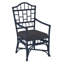 Chippendale Upholstered Arm Chair-1220170746-1252848215