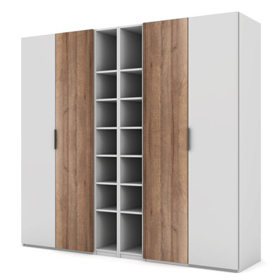 Blocco 4 Door Manufactured Wood Wardrobe