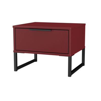 45cm W Manufactured Wood Bedside Table