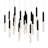 Thurso 18 - Light Dimmable LED Rectangle Chandelier-94314898