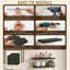 Tablettes flottantes l 16 po pour décoration murale, cuisine, salle de bain et espace de travail (ensemble de 3)-1752641500